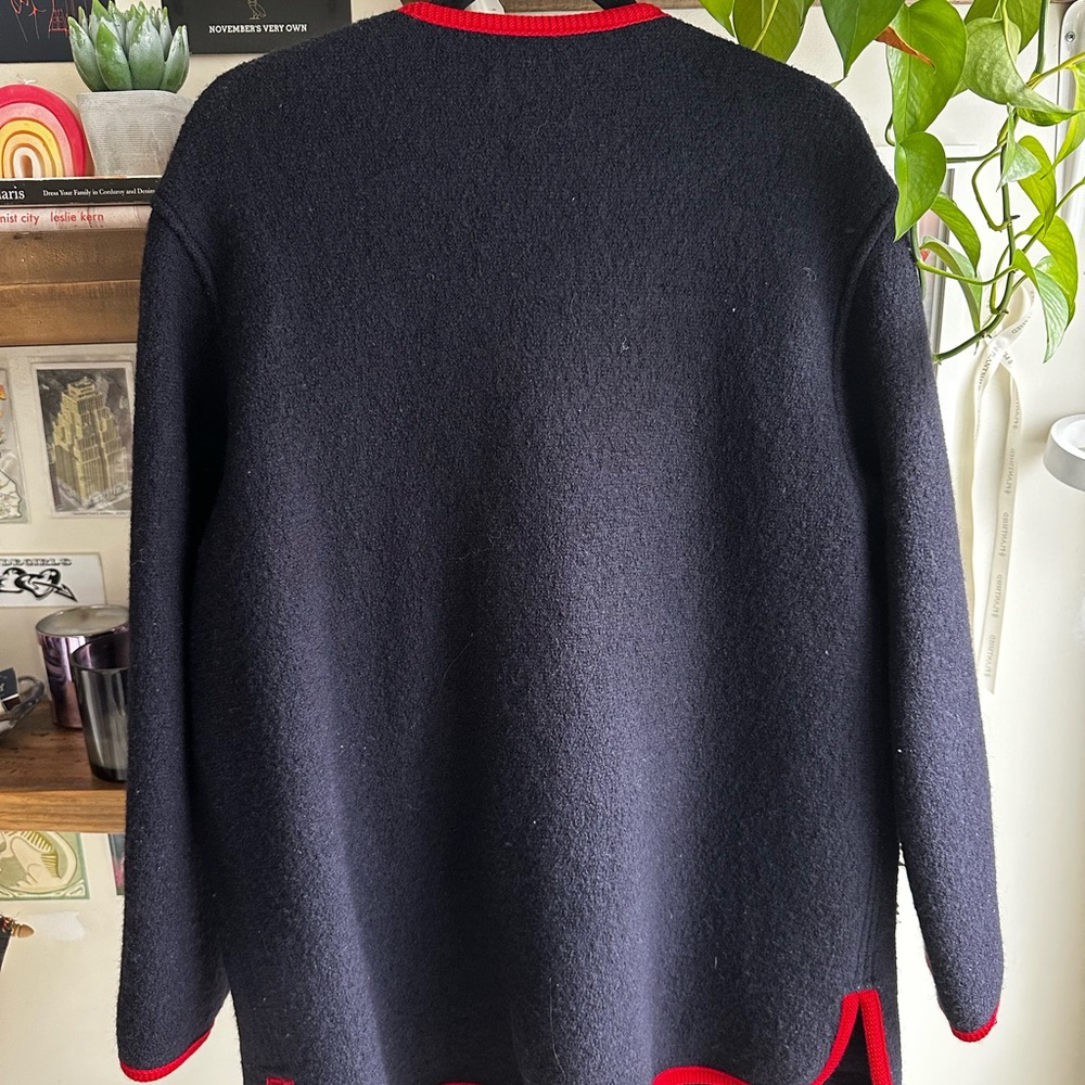 Women's vintage knit cable cardigan - Picture 5 of 6